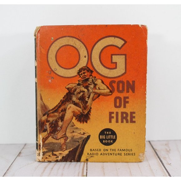 Vintage Original 1936 OG of Fire Big‎ Little Book Radio Adventure Series - Picture 1 of 6